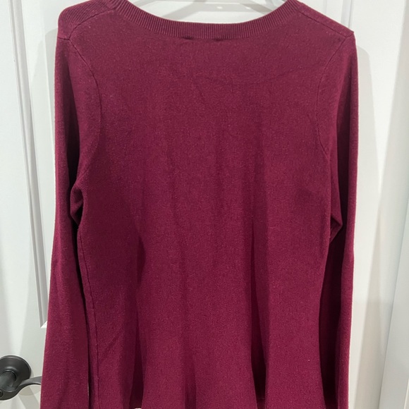 Long sleeve sweater with flare waist - Picture 1 of 3